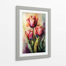 TULIPANES - Dav Madrid | Cuadro decorativo de Canvas Lab