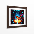 The Cyber fox 6 - AI-ART | Cuadro decorativo de Canvas Lab