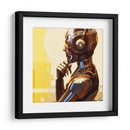 The Artificial Think 4:5 - AI-ART | Cuadro decorativo de Canvas Lab