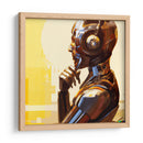 The Artificial Think 4:5 - AI-ART | Cuadro decorativo de Canvas Lab