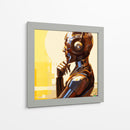The Artificial Think 4:5 - AI-ART | Cuadro decorativo de Canvas Lab