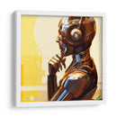 The Artificial Think 4:5 - AI-ART | Cuadro decorativo de Canvas Lab