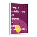 Vele midiendo 001 - Jorge Méndez | Cuadro decorativo de Canvas Lab