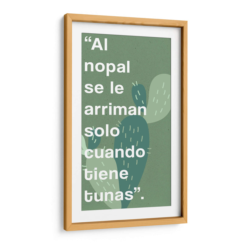Al nopal se le arriman 001 - Jorge Méndez | Cuadro decorativo de Canvas Lab