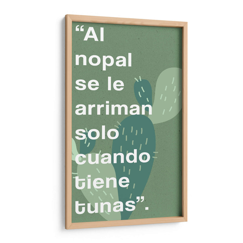 Al nopal se le arriman 001 - Jorge Méndez | Cuadro decorativo de Canvas Lab