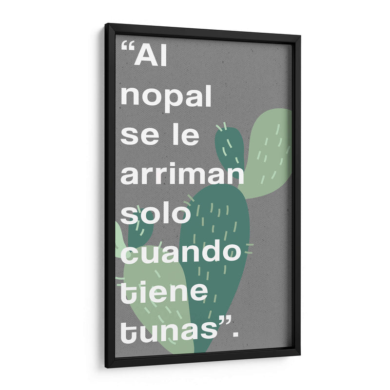 Al nopal se le arriman 002 - Jorge Méndez | Cuadro decorativo de Canvas Lab