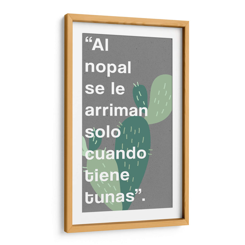 Al nopal se le arriman 002 - Jorge Méndez | Cuadro decorativo de Canvas Lab
