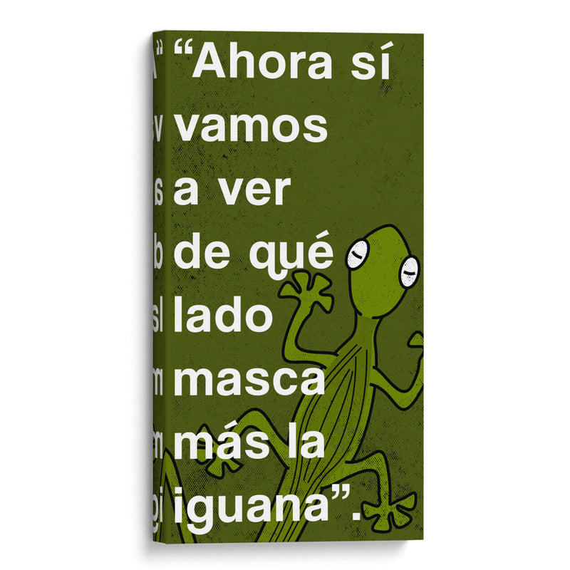 Ahora si vamos a ver 001 - Jorge Méndez | Cuadro decorativo de Canvas Lab