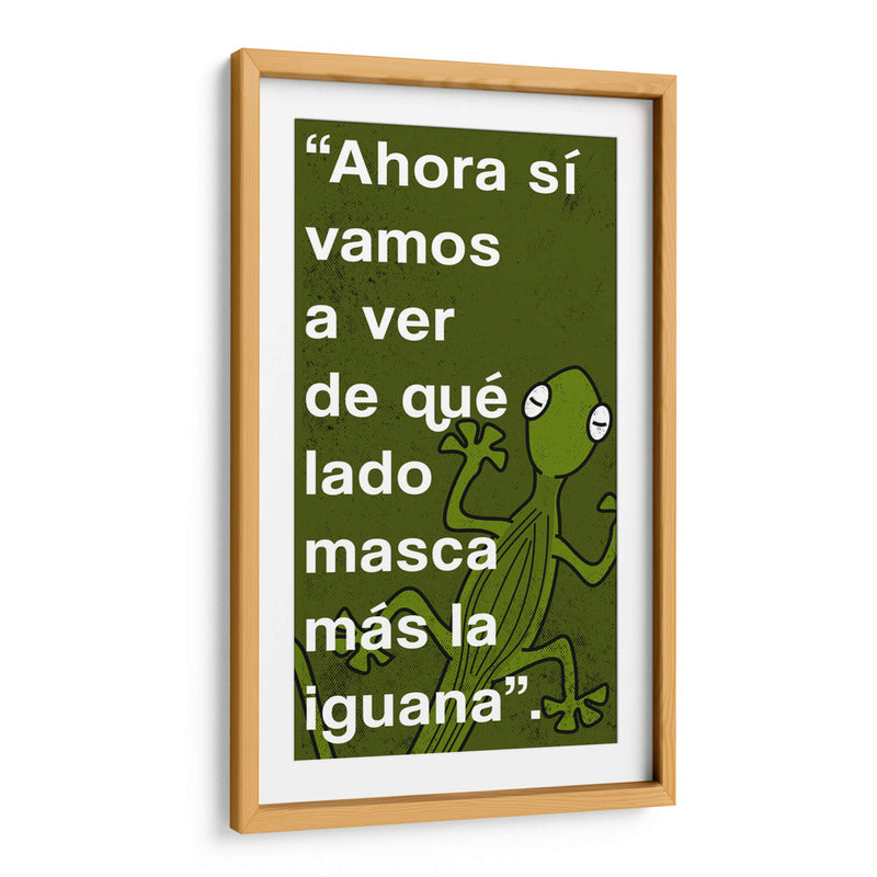 Ahora si vamos a ver 001 - Jorge Méndez | Cuadro decorativo de Canvas Lab