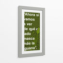 Ahora si vamos a ver 001 - Jorge Méndez | Cuadro decorativo de Canvas Lab