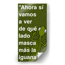 Ahora si vamos a ver 001 - Jorge Méndez | Cuadro decorativo de Canvas Lab