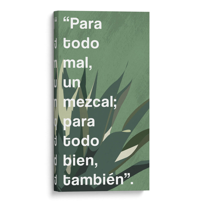 Para todo mal 001 - Jorge Méndez | Cuadro decorativo de Canvas Lab