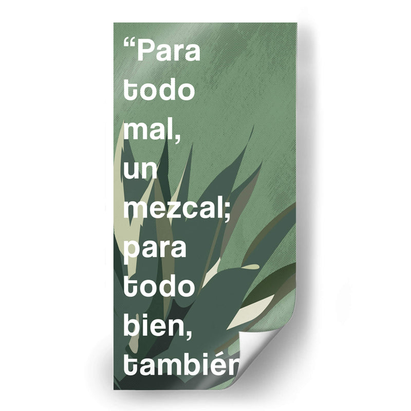 Para todo mal 001 - Jorge Méndez | Cuadro decorativo de Canvas Lab