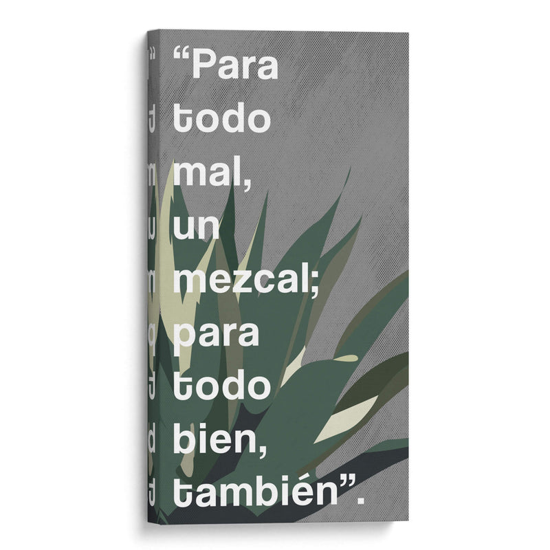 Para todo mal 002 - Jorge Méndez | Cuadro decorativo de Canvas Lab
