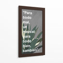 Para todo mal 002 - Jorge Méndez | Cuadro decorativo de Canvas Lab