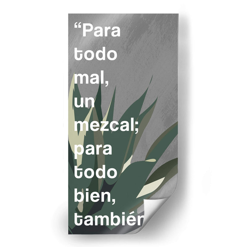 Para todo mal 002 - Jorge Méndez | Cuadro decorativo de Canvas Lab