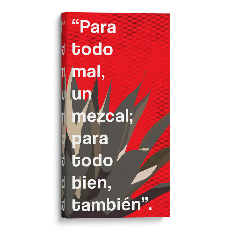 Para todo mal 004 - Jorge Méndez | Cuadro decorativo de Canvas Lab