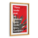 Para todo mal 004 - Jorge Méndez | Cuadro decorativo de Canvas Lab