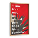 Para todo mal 004 - Jorge Méndez | Cuadro decorativo de Canvas Lab