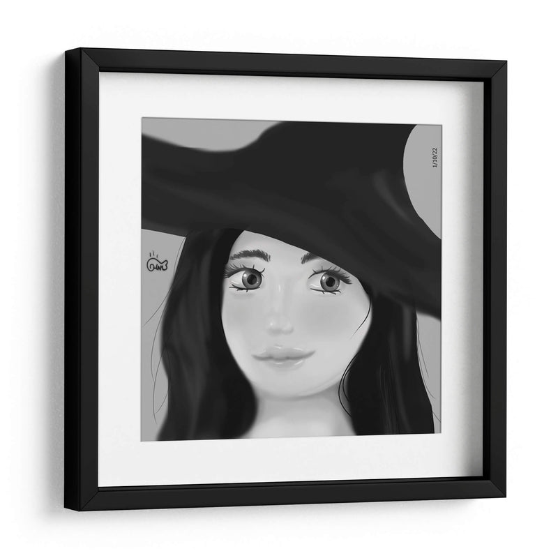 Bruja Sonriente - Ham Hams! | Cuadro decorativo de Canvas Lab