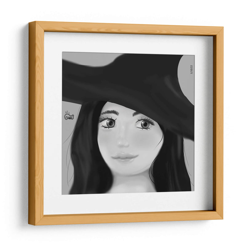 Bruja Sonriente - Ham Hams! | Cuadro decorativo de Canvas Lab