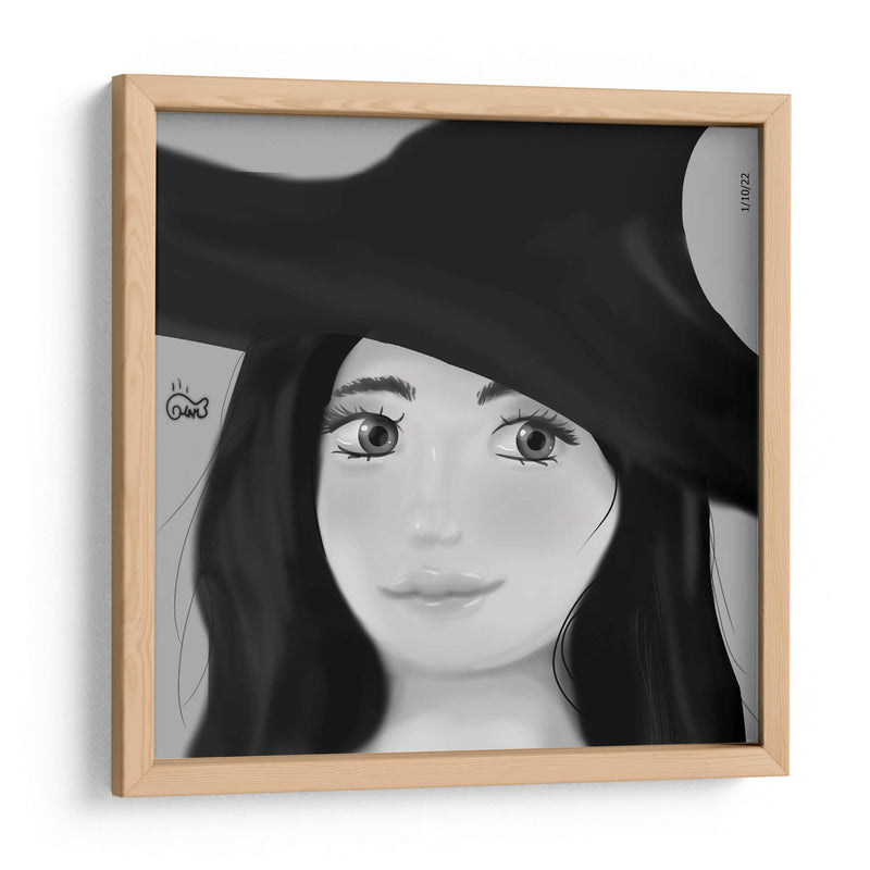 Bruja Sonriente - Ham Hams! | Cuadro decorativo de Canvas Lab