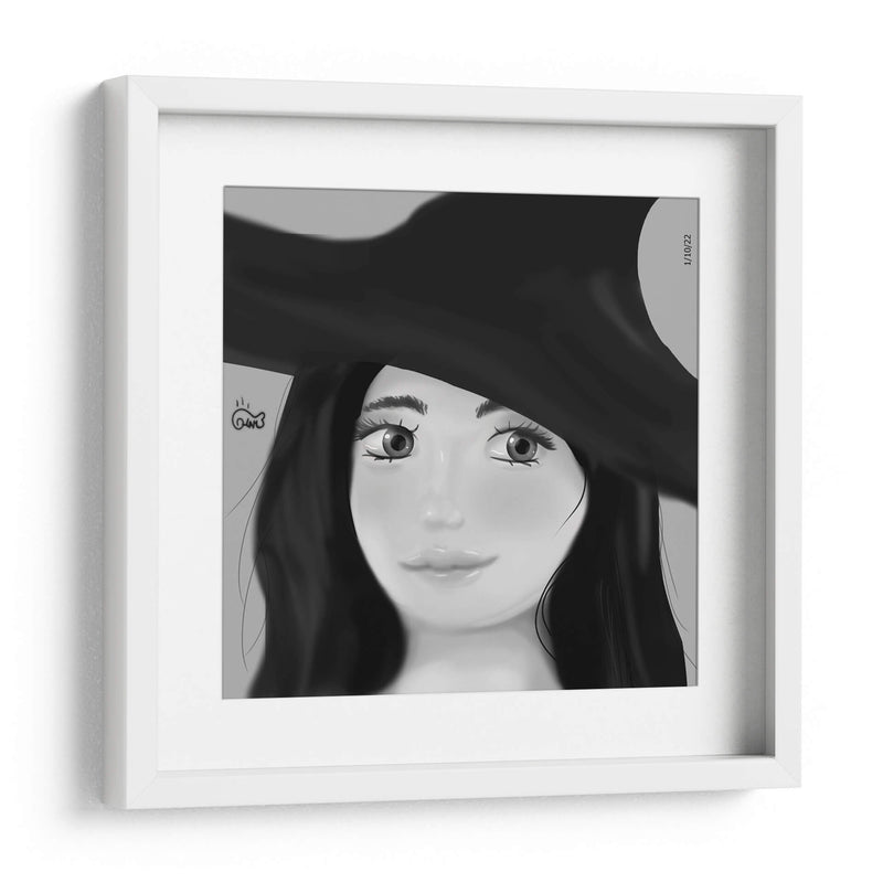 Bruja Sonriente - Ham Hams! | Cuadro decorativo de Canvas Lab