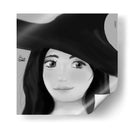 Bruja Sonriente - Ham Hams! | Cuadro decorativo de Canvas Lab