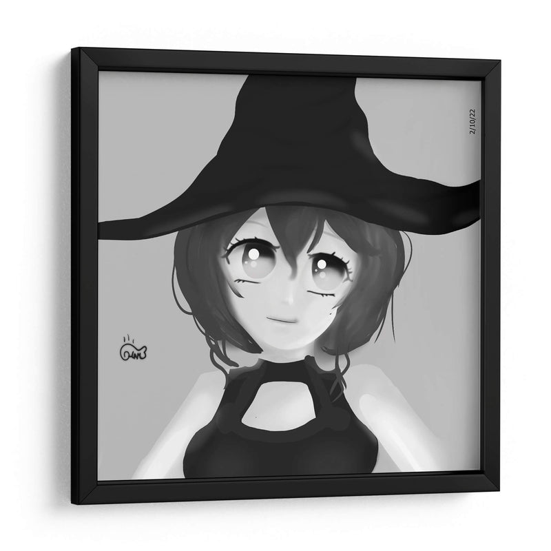 Bruja Pensando - Ham Hams! | Cuadro decorativo de Canvas Lab