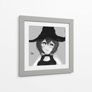 Bruja Pensando - Ham Hams! | Cuadro decorativo de Canvas Lab