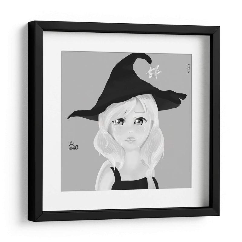 Bruja triste - Ham Hams! | Cuadro decorativo de Canvas Lab