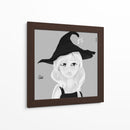 Bruja triste - Ham Hams! | Cuadro decorativo de Canvas Lab