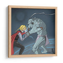 Edward y Alphonse Elric - Marco Green | Cuadro decorativo de Canvas Lab