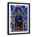 The Raven Lord Stained Glass - AI-ART | Cuadro decorativo de Canvas Lab