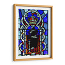 The Raven Lord Stained Glass - AI-ART | Cuadro decorativo de Canvas Lab