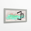 Verde y rosa - Nayeli Cabrera | Cuadro decorativo de Canvas Lab