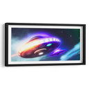 Space Ships Departure - AI-ART | Cuadro decorativo de Canvas Lab