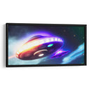 Space Ships Departure - AI-ART | Cuadro decorativo de Canvas Lab