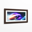 Space Ships Departure - AI-ART | Cuadro decorativo de Canvas Lab