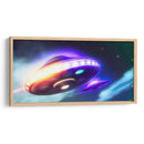 Space Ships Departure - AI-ART | Cuadro decorativo de Canvas Lab