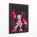 Angry Nezuko  - Marco Green | Cuadro decorativo de Canvas Lab
