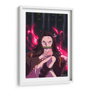 Angry Nezuko  - Marco Green | Cuadro decorativo de Canvas Lab