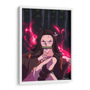 Angry Nezuko  - Marco Green | Cuadro decorativo de Canvas Lab