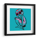 ruzski_calavera azul - Ruzski | Cuadro decorativo de Canvas Lab
