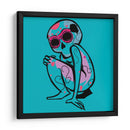 ruzski_calavera azul - Ruzski | Cuadro decorativo de Canvas Lab