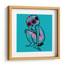 ruzski_calavera azul - Ruzski | Cuadro decorativo de Canvas Lab