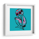 ruzski_calavera azul - Ruzski | Cuadro decorativo de Canvas Lab