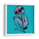 ruzski_calavera azul - Ruzski | Cuadro decorativo de Canvas Lab