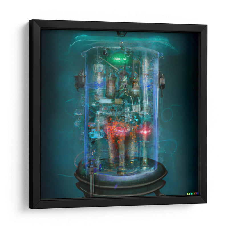 Quantum  Machine - AI-ART | Cuadro decorativo de Canvas Lab