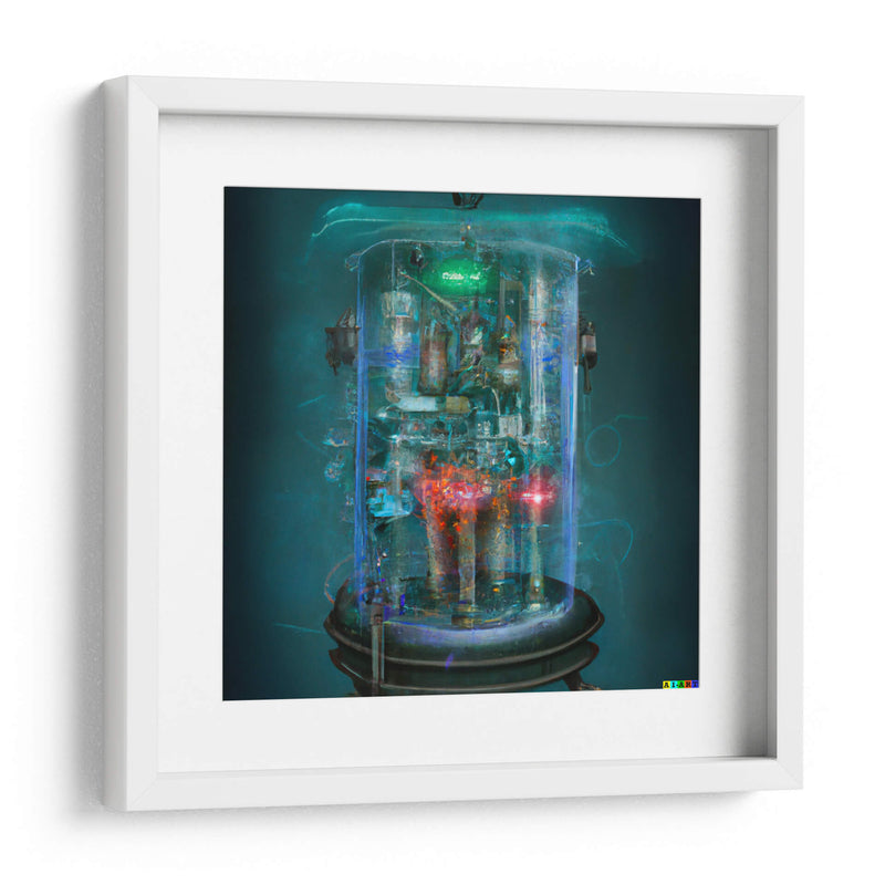 Quantum  Machine - AI-ART | Cuadro decorativo de Canvas Lab